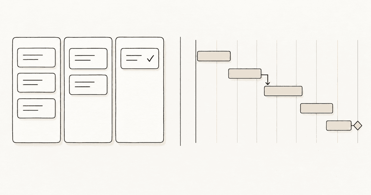 Kanban vs Gantt: Which One Fits Your Project?